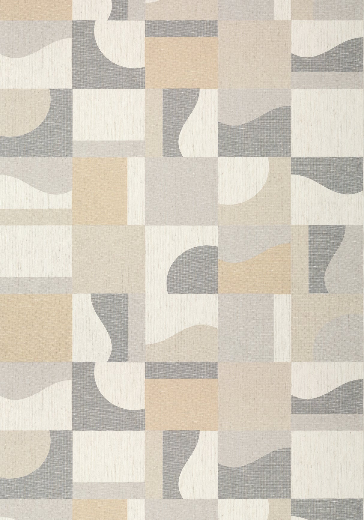 Thibaut T12858 COLORED BLOCKS Beige Wallpaper