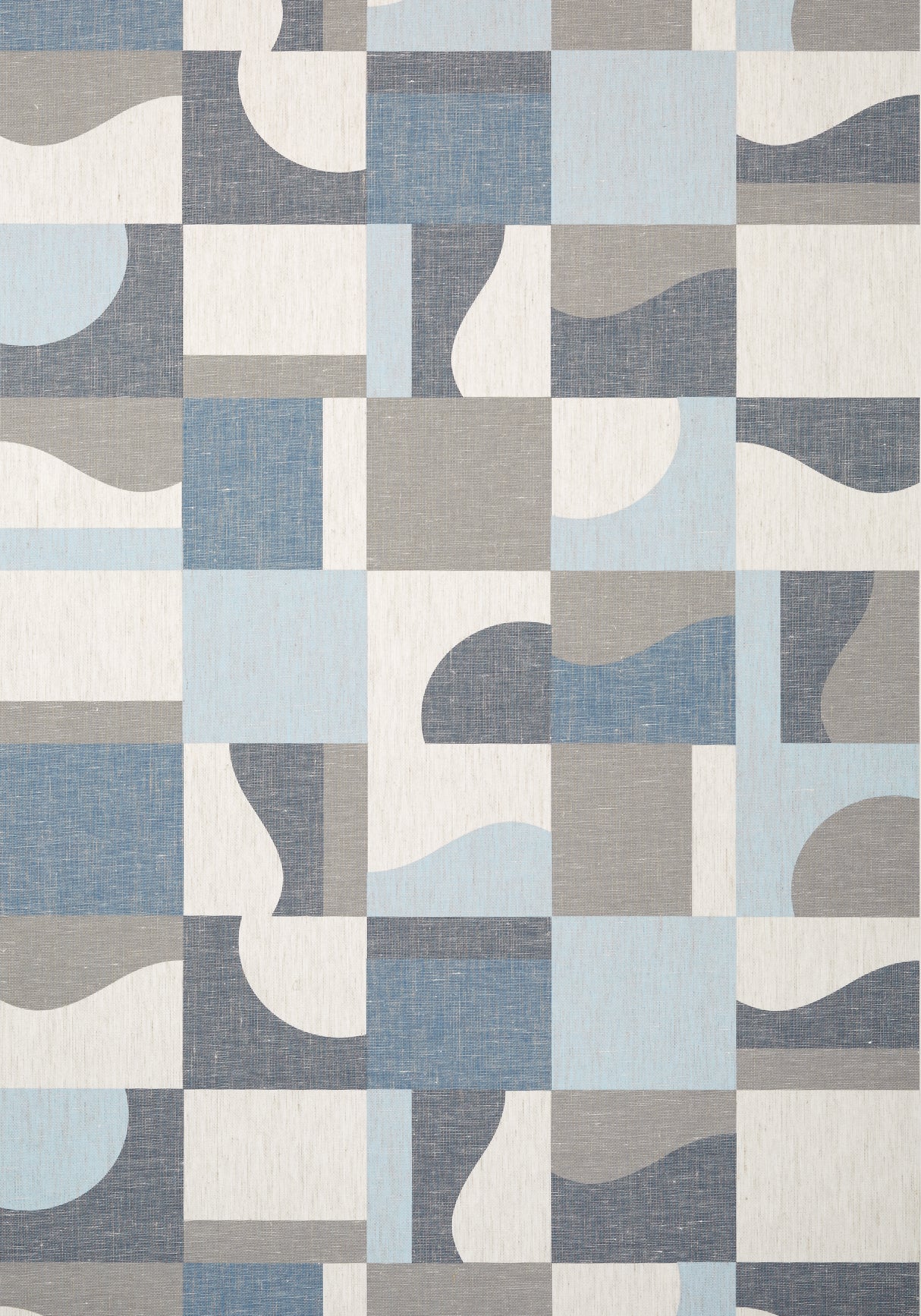 Thibaut T12859 COLORED BLOCKS Blue Wallpaper