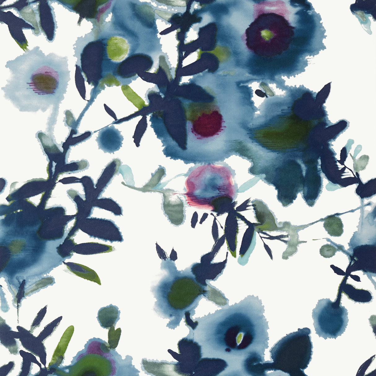 Thibaut T13083 OPEN SPACES Blue Wallpaper