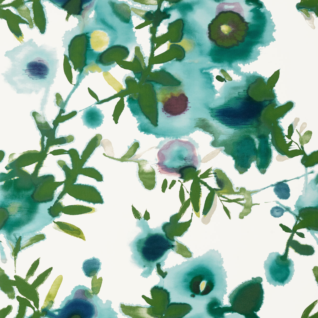 Thibaut T13084 OPEN SPACES Turquoise Wallpaper
