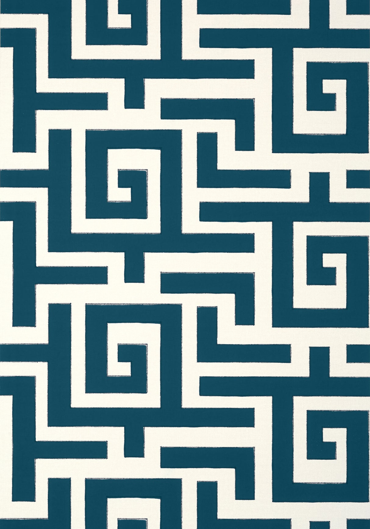 Thibaut T13225 TULUM Navy Wallpaper