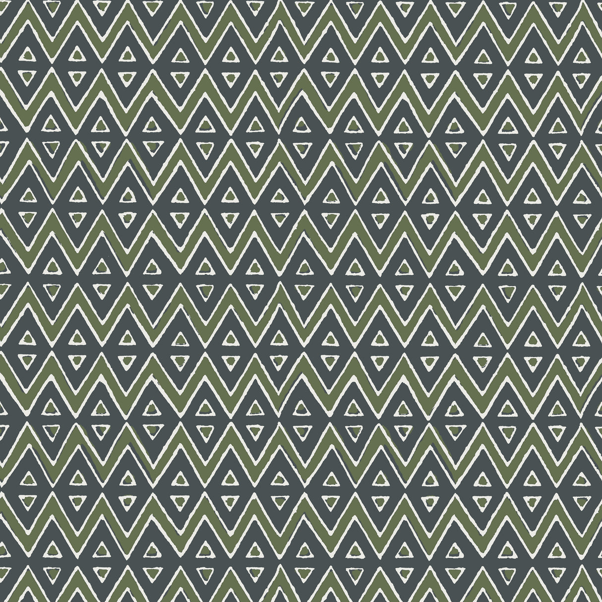 Thibaut T13235 TIBURON Green and Bluestone