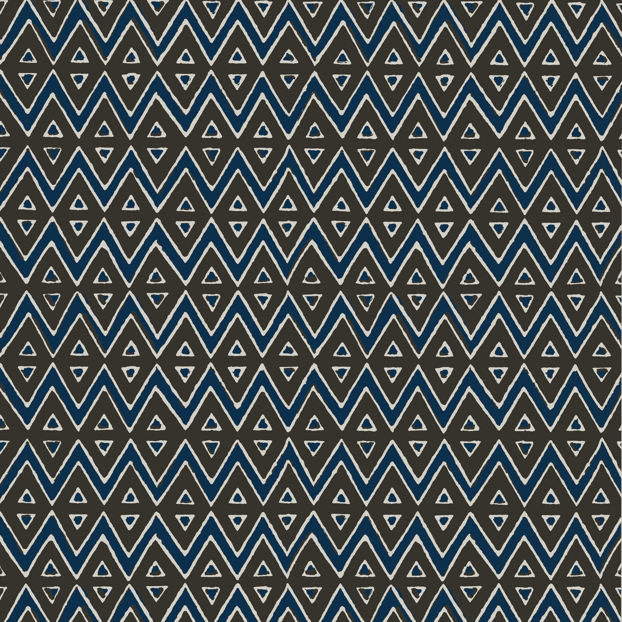 Thibaut T13236 TIBURON Brown and Navy