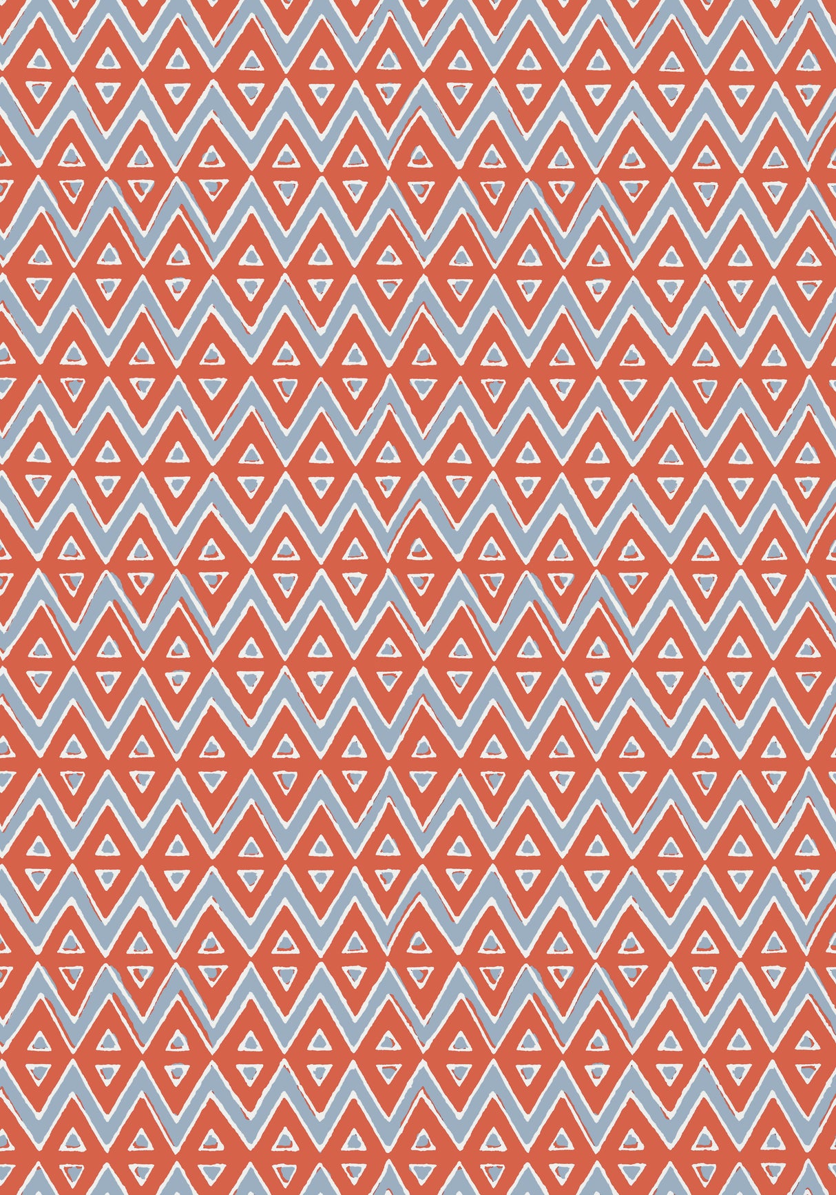 Thibaut T13238 TIBURON Coral Wallpaper