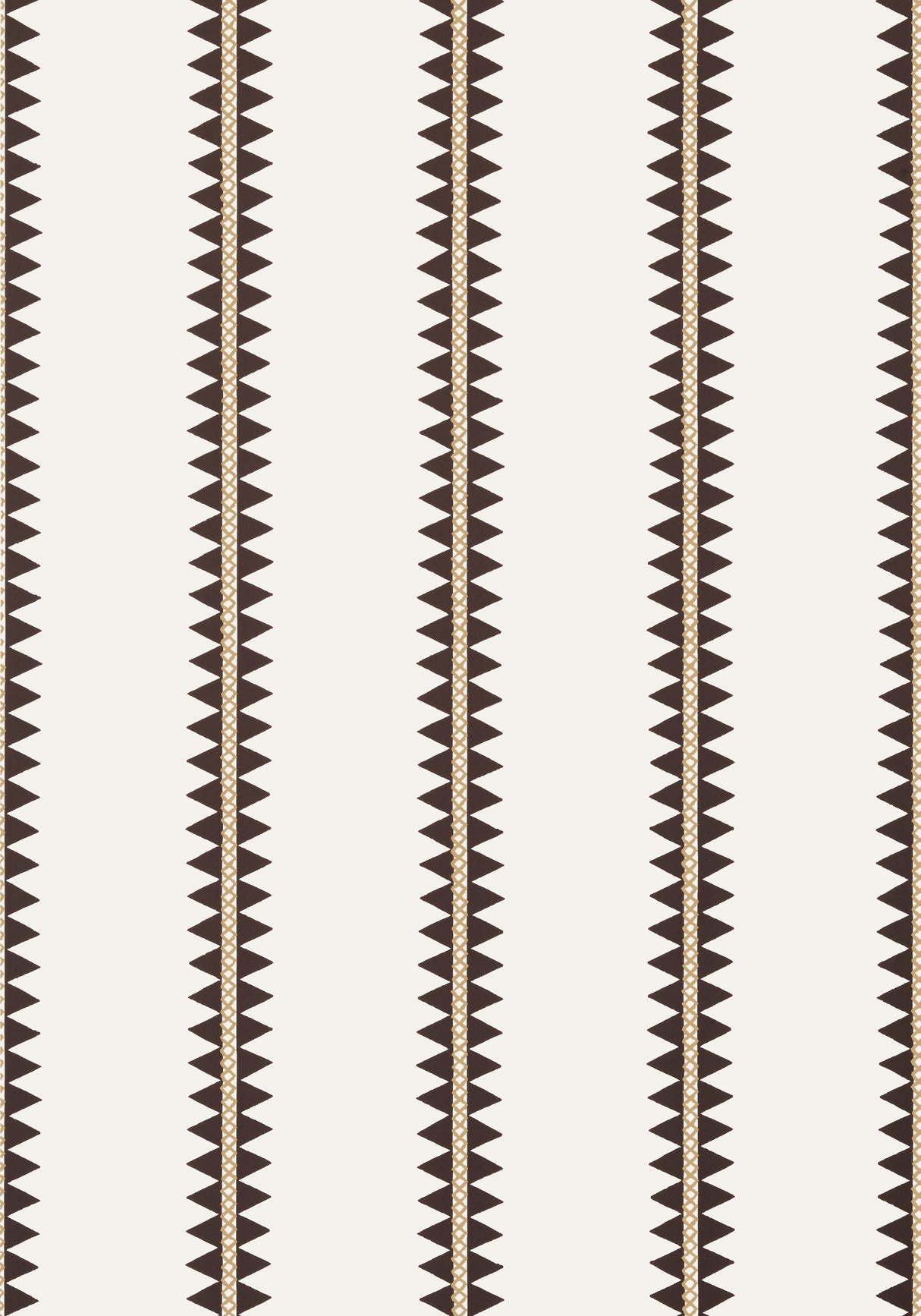 Thibaut T13240 RENO STRIPE Black Wallpaper