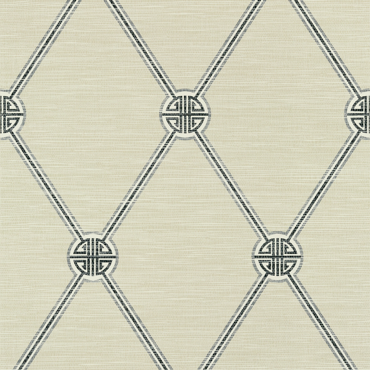 Thibaut T13355 TURNBERRY TRELLIS Charcoal