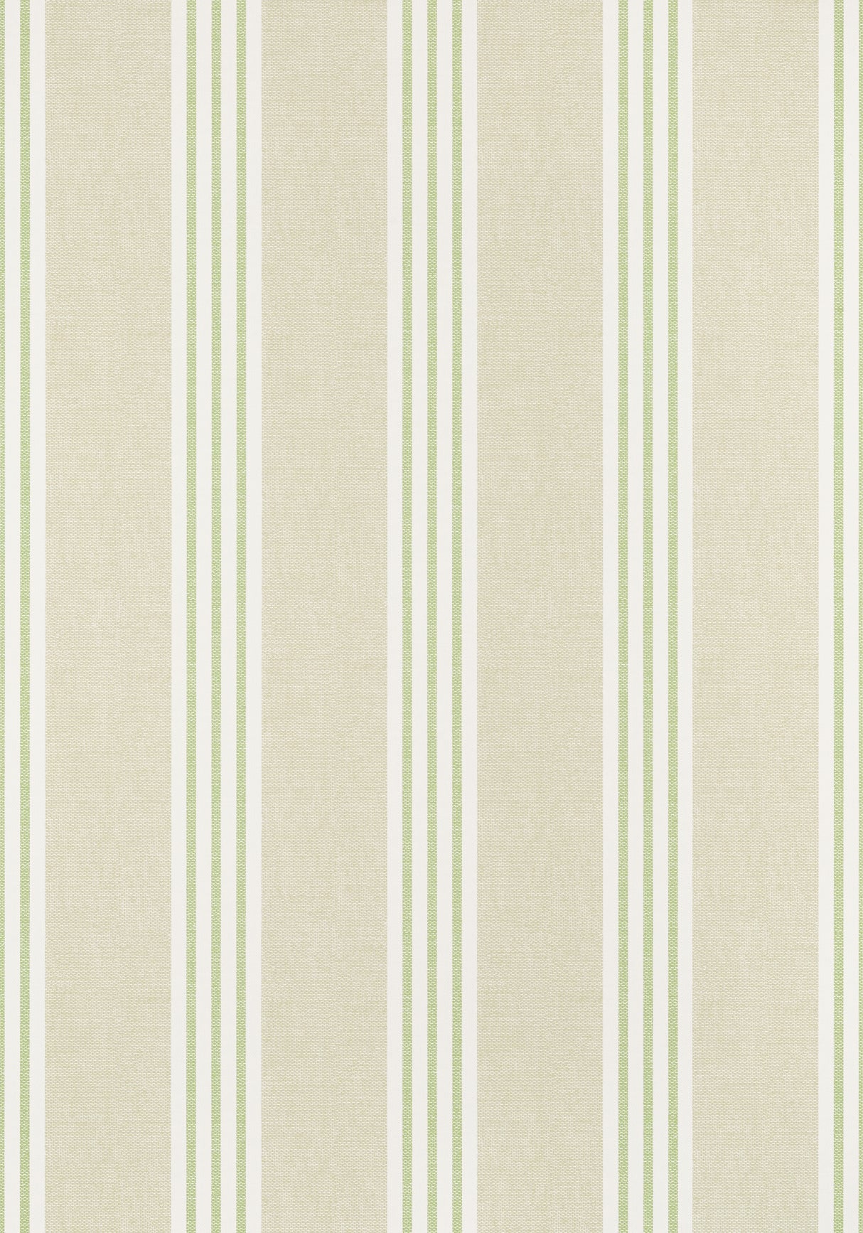 Thibaut T13361 CANVAS STRIPE Green Wallpaper