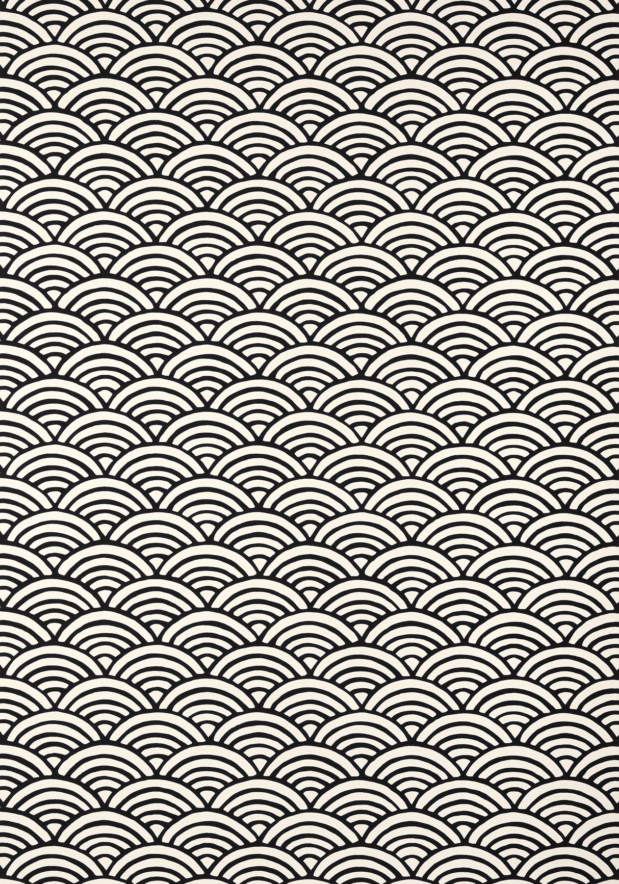 Thibaut T13379 MARIS Black Wallpaper