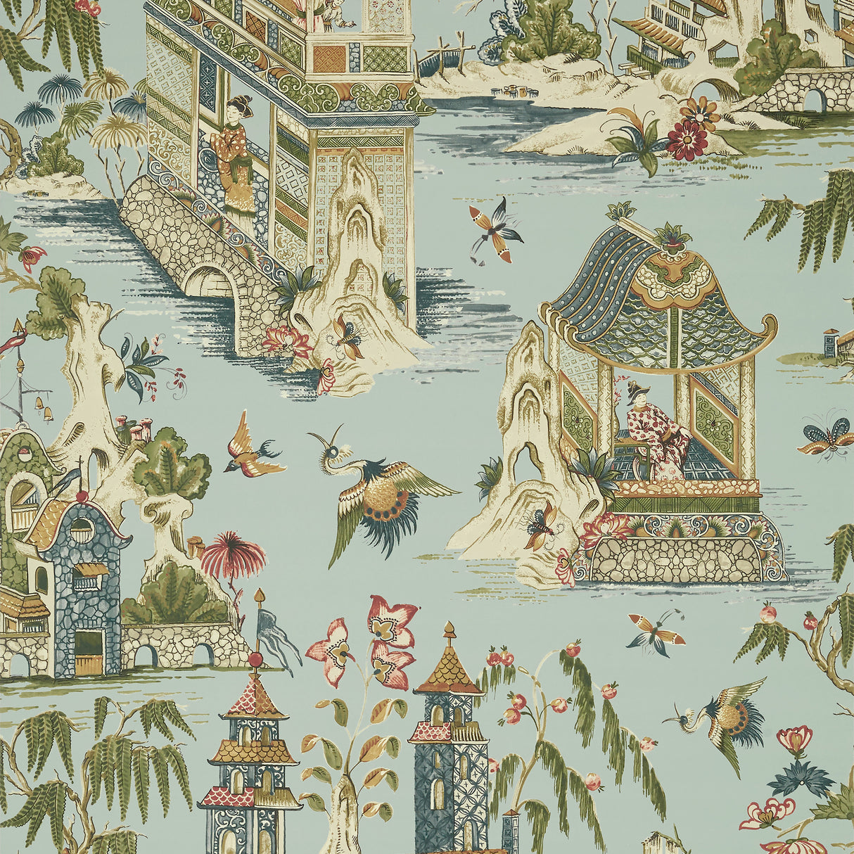 Thibaut T13617 GRAND PALACE Mist