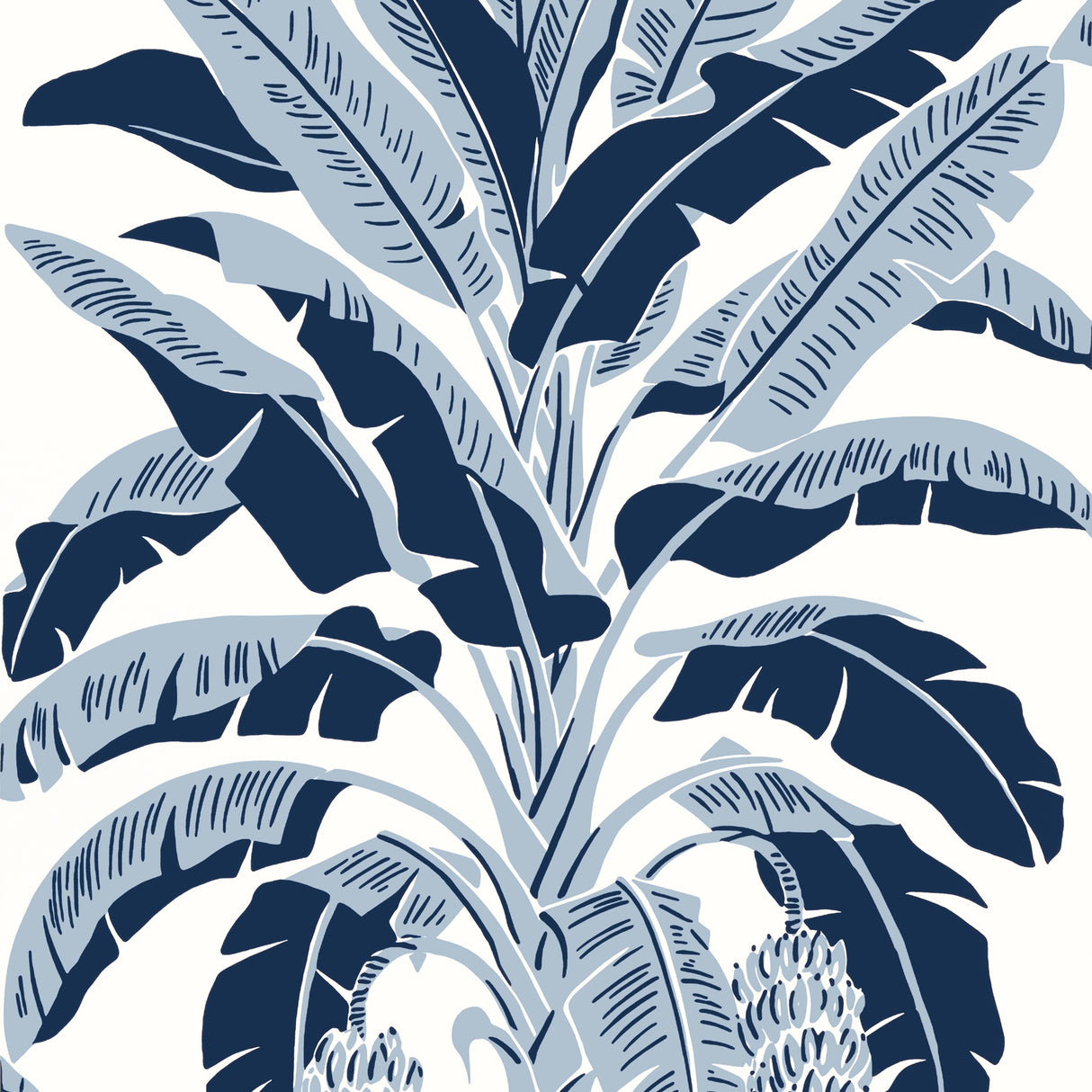 Thibaut T13915 BANANA TREE Navy