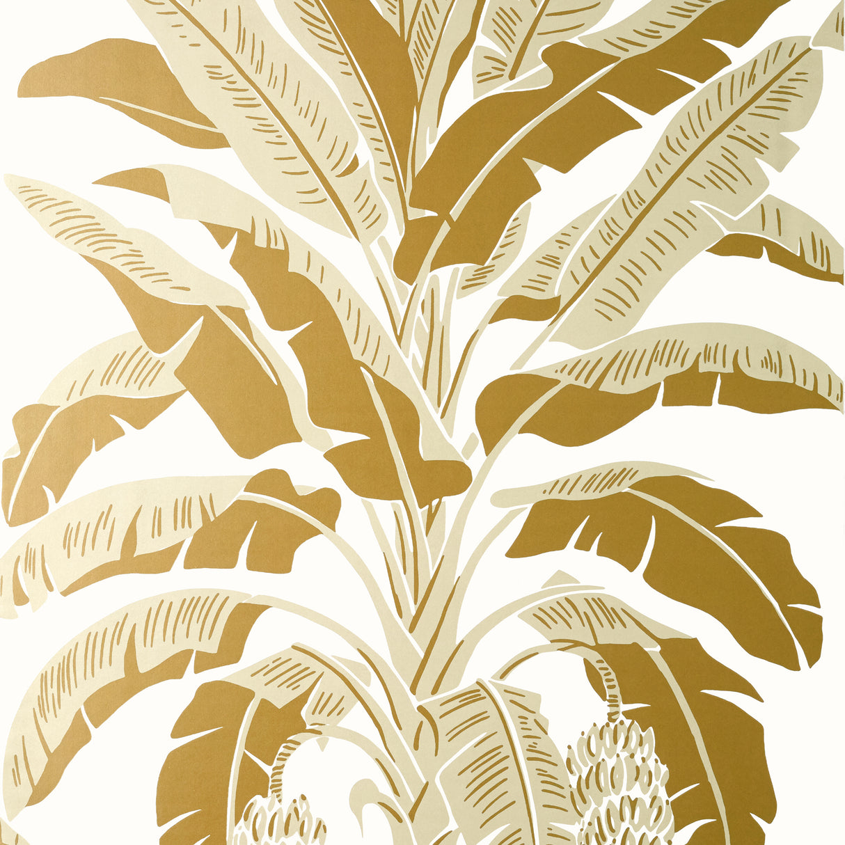 Thibaut T13919 BANANA TREE Metallic Gold