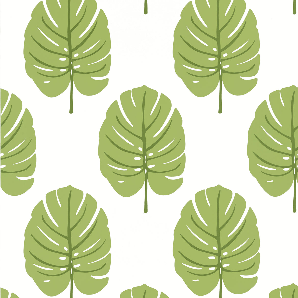 Thibaut T13955 MONSTERA Apple Green