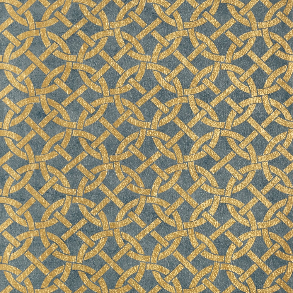 Thibaut T14104 BAL HARBOUR Navy Wallpaper
