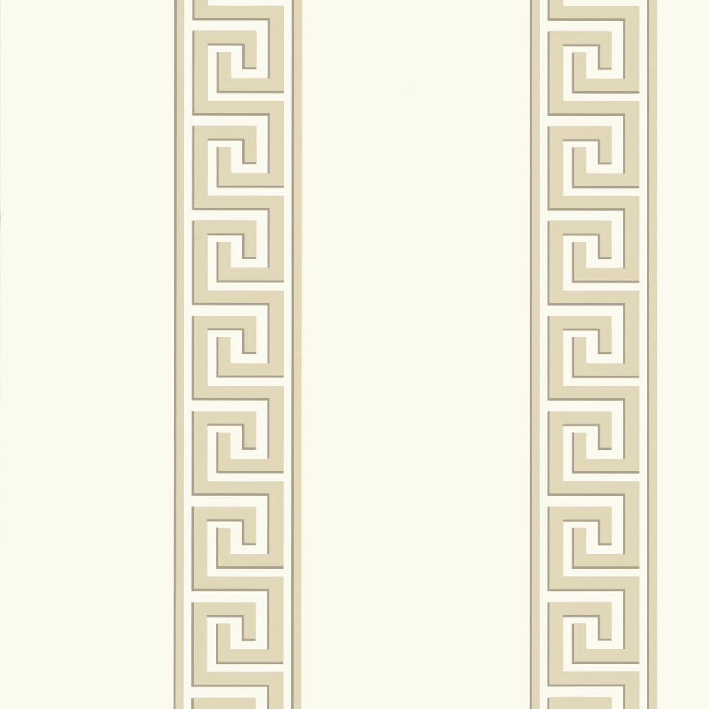 Thibaut T14242 ANDREAS STRIPE Beige Wallpaper