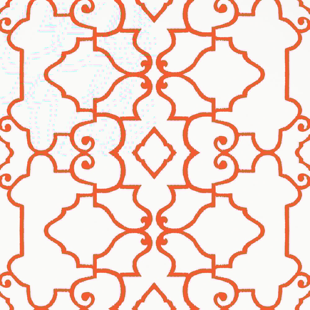 Thibaut T14255 OGDEN Coral Wallpaper