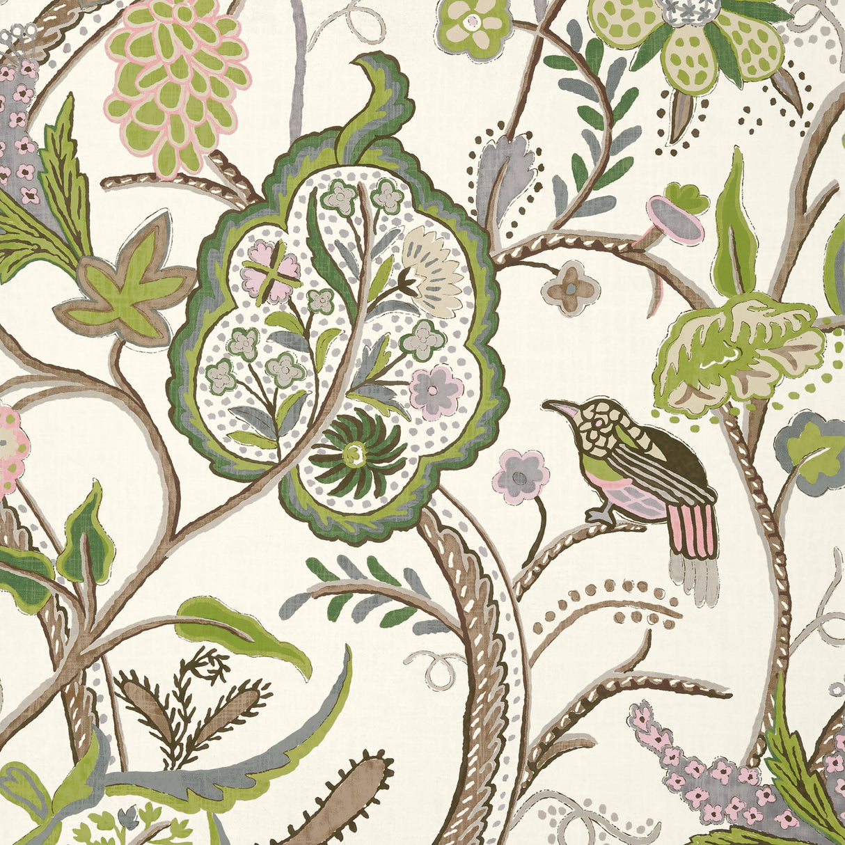 Thibaut T14306 WINDSOR Brown and Green