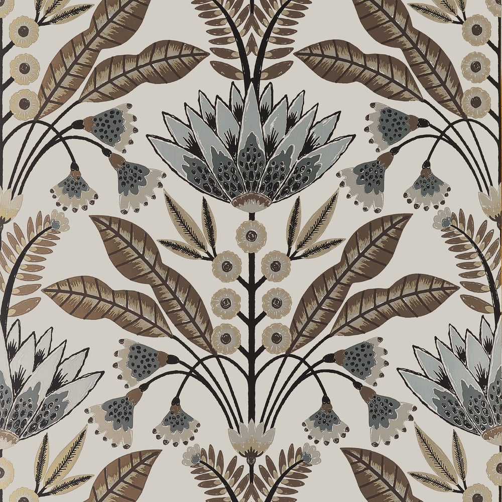 Thibaut LOTUS T14607 in Natural Wallpaper - FAIRHAVEN
