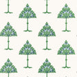 Thibaut MAY TREE T14615 in Blue and Green Wallpaper - FAIRHA