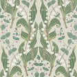 Thibaut HARBOR SPRINGS T14619 in Sage Wallpaper - FAIRHAVEN