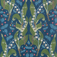 Thibaut HARBOR SPRINGS T14621 in Navy Wallpaper - FAIRHAVEN