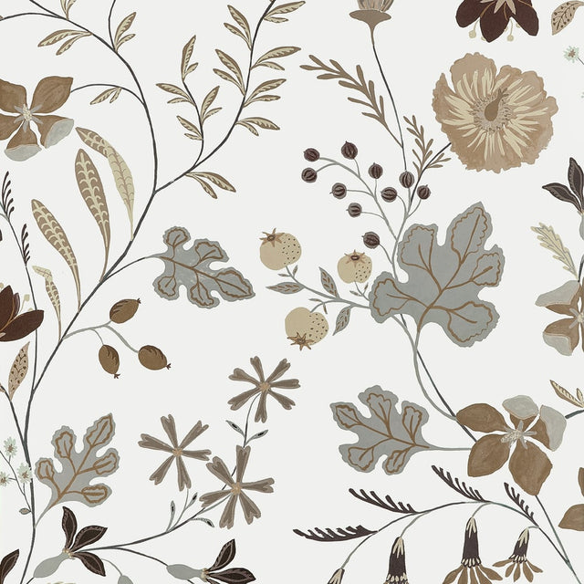 Thibaut BLOOM T14624 in Natural Wallpaper - FAIRHAVEN