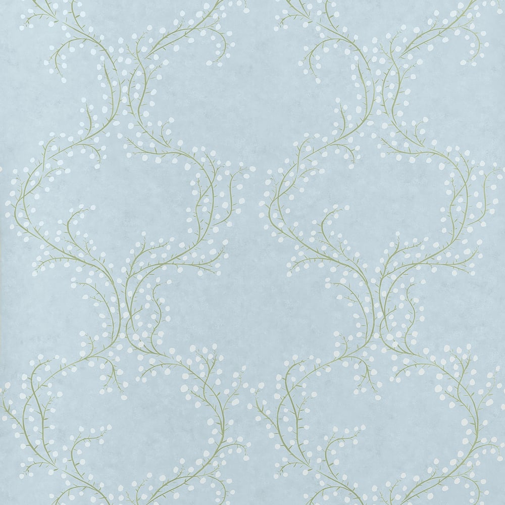 Thibaut MARKLE TRAIL T14641 in Spa Blue Wallpaper - FAIRHAVE