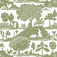 Thibaut LA FORÊT T14651 in Sage Wallpaper - FAIRHAVEN