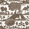 Thibaut LA FORÊT T14653 in Brown Wallpaper - FAIRHAVEN