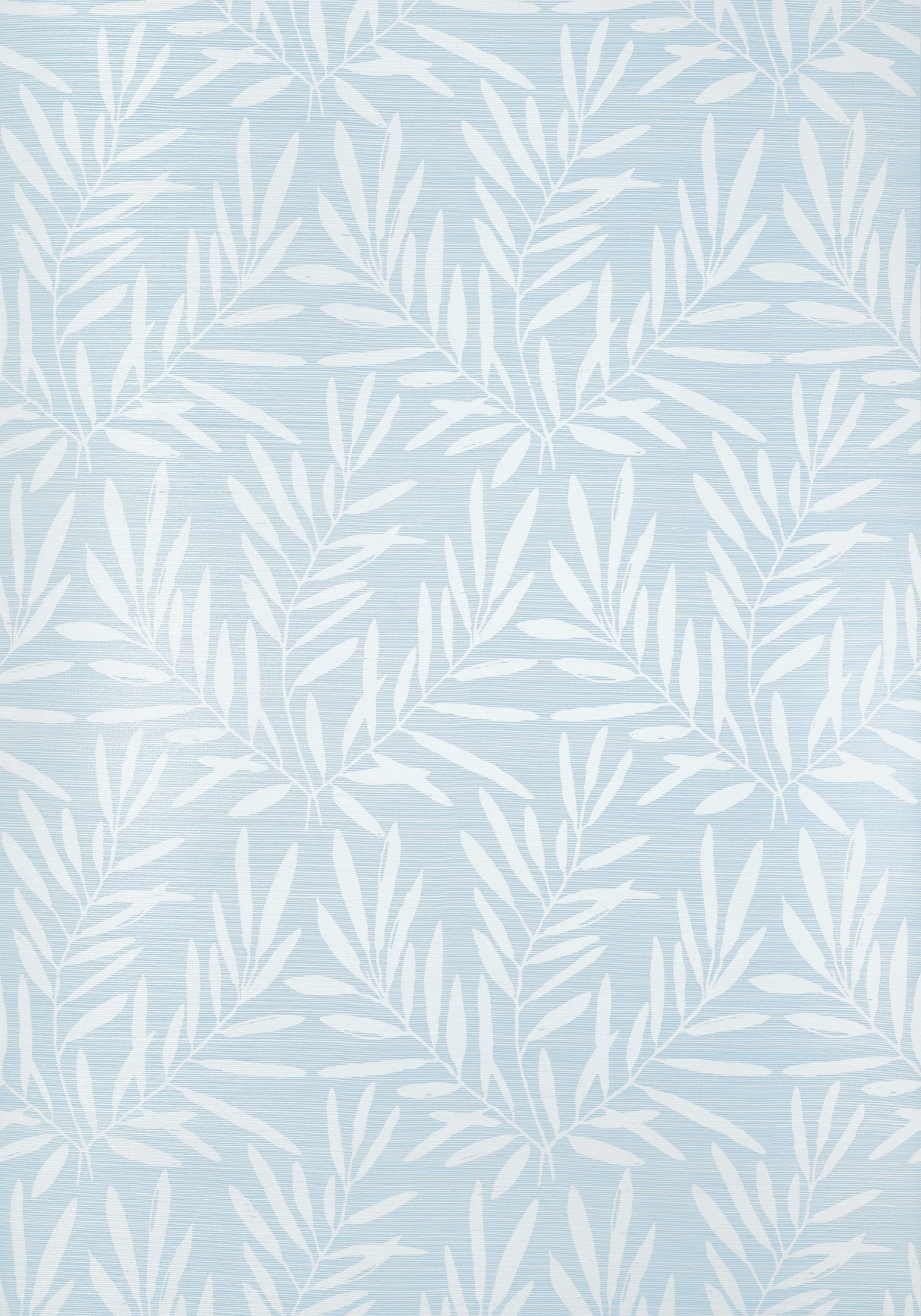 Thibaut T15804 SUMMER LEAVES Light Blue Wallpaper