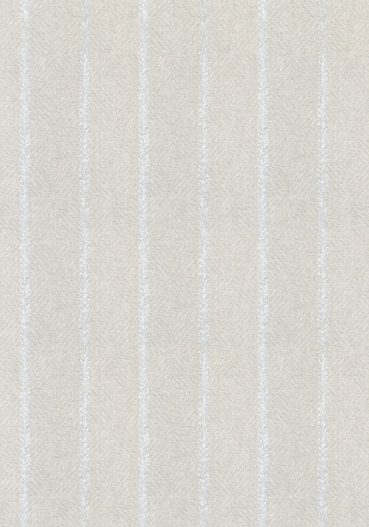Thibaut T15809 BARRIER WEAVE Metallic Silver on Soft Grey Wallpaper