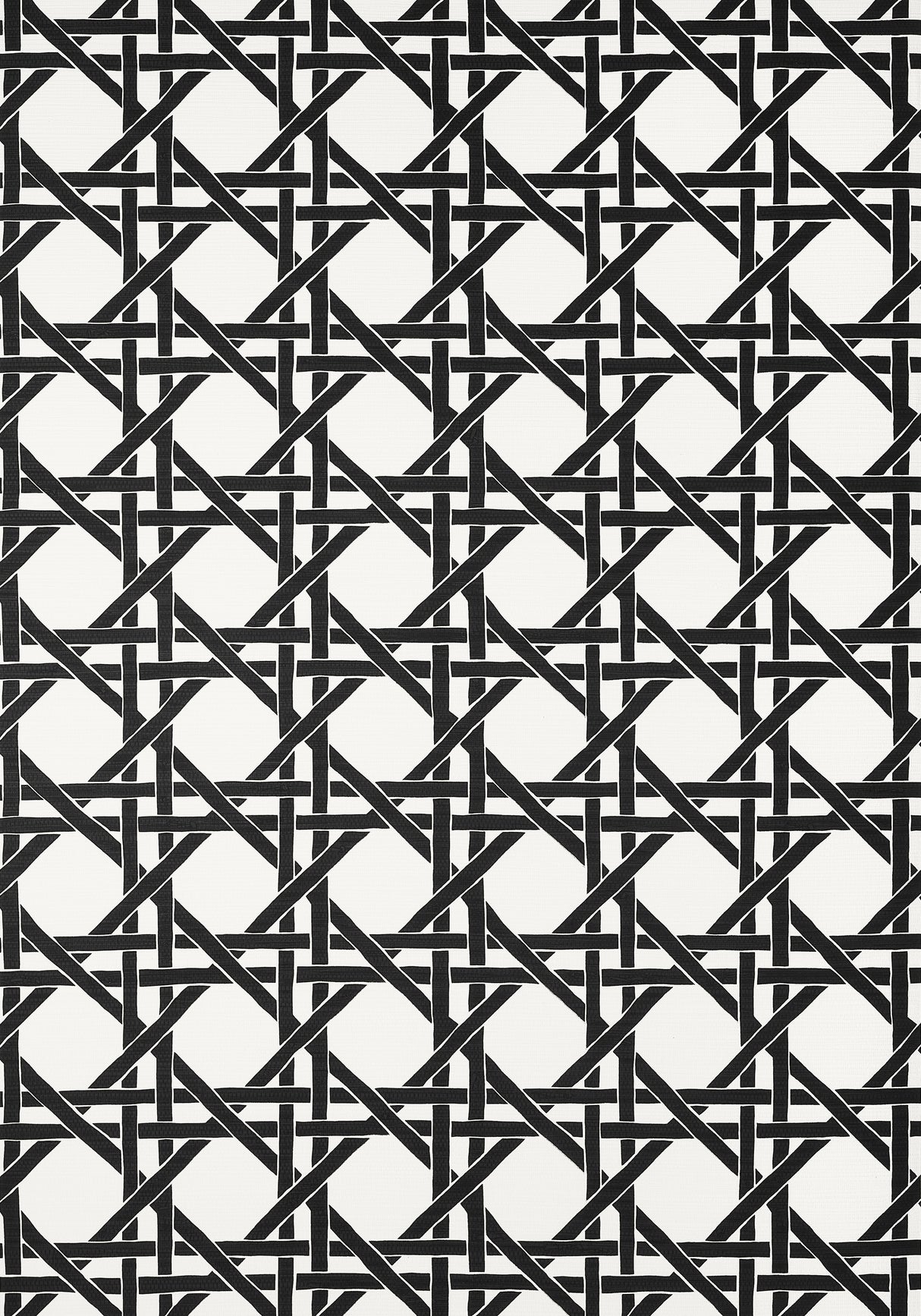 Thibaut T15816 CANARY TRELLIS Black Wallpaper