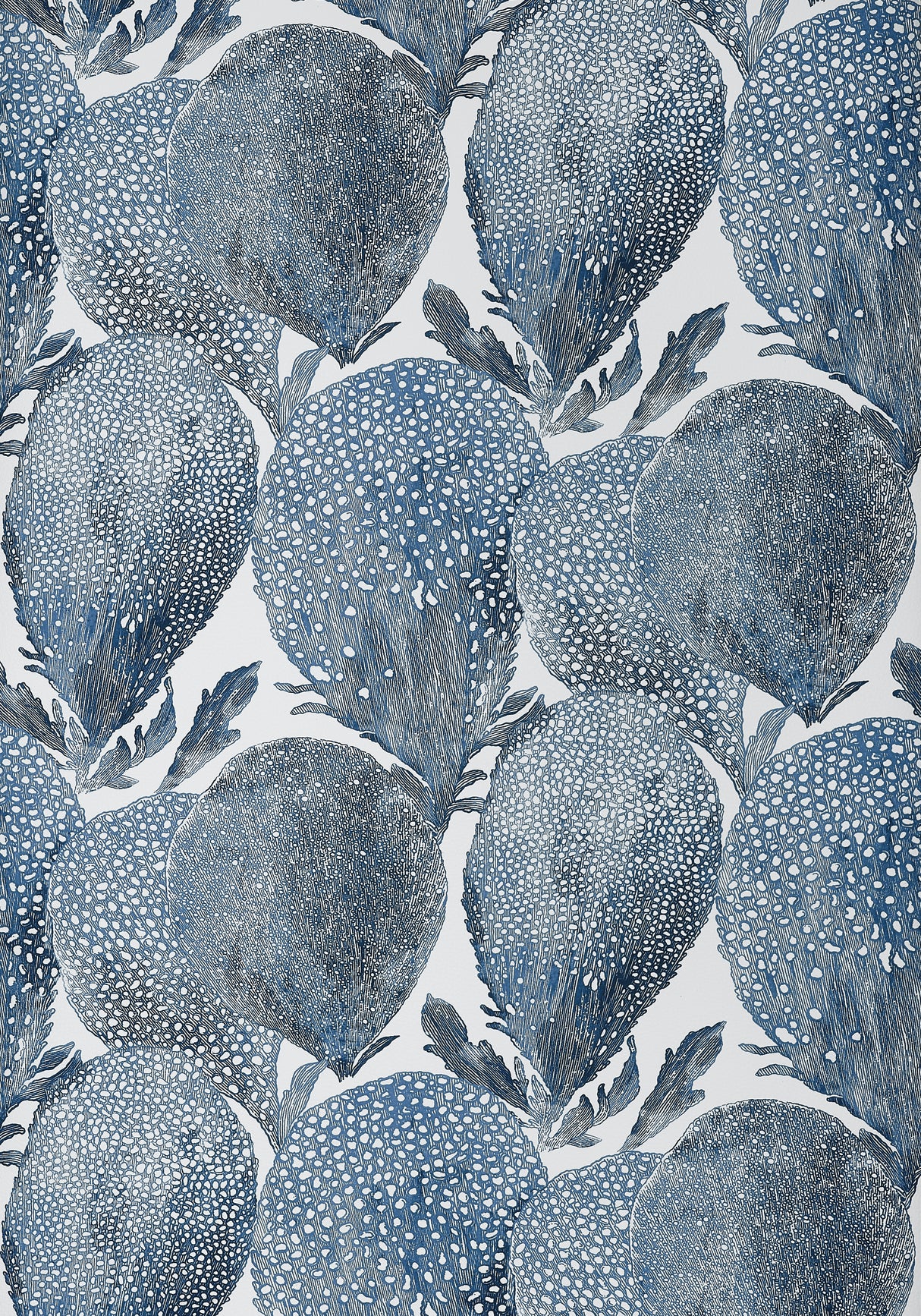 Thibaut T15824 UNDER THE SEA Navy Wallpaper