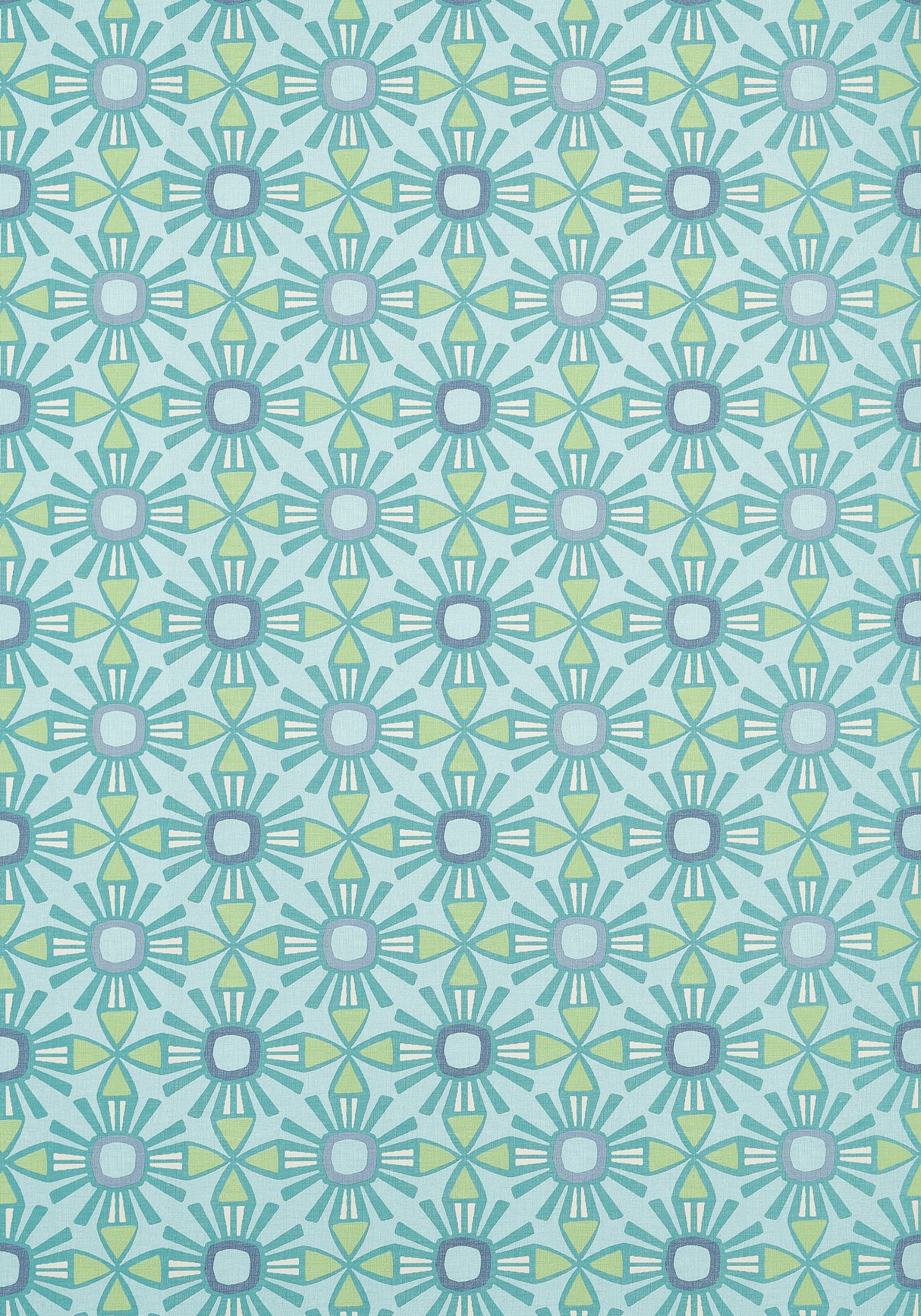 Thibaut T15831 KONA Turquoise Wallpaper