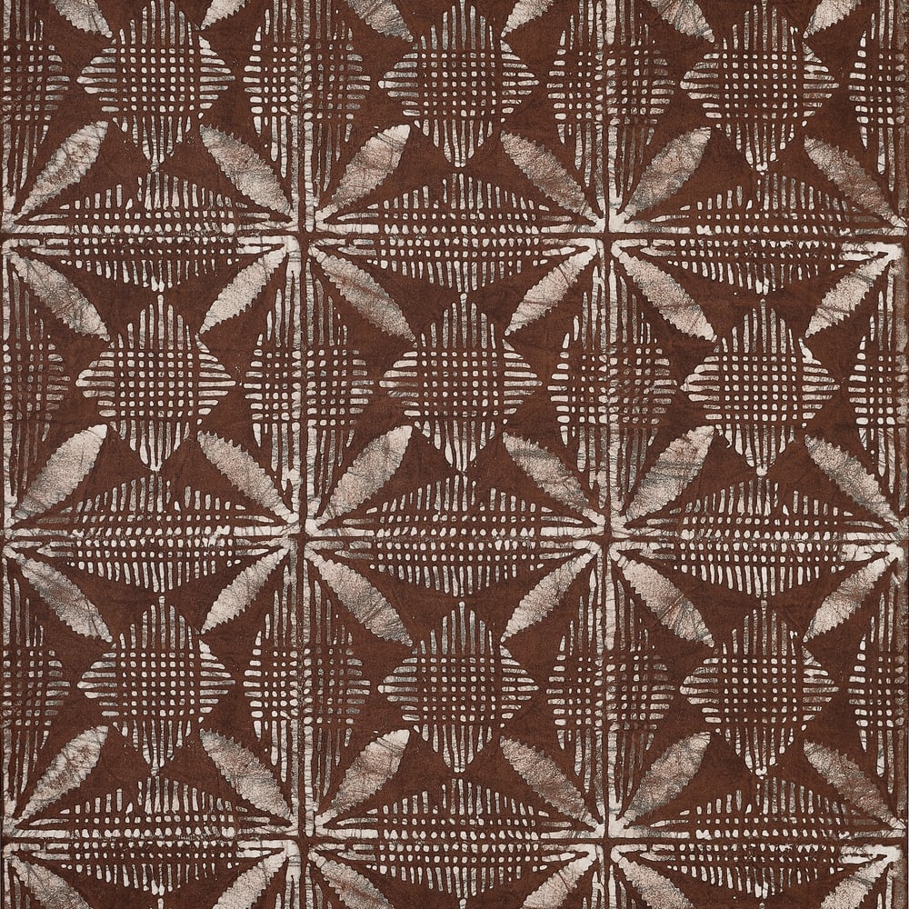 Thibaut T15840 TORTUGA BATIK Brown Wallpaper
