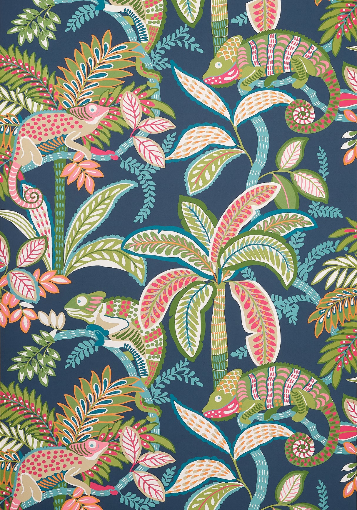 Thibaut T15846 IGGY Navy Wallpaper