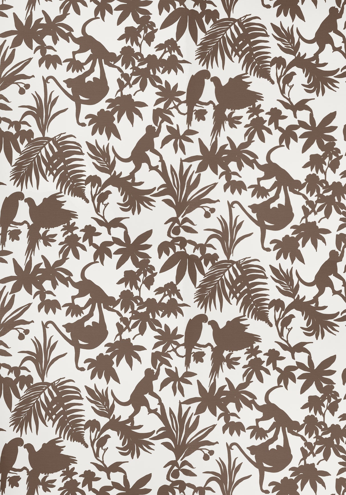 Thibaut T15860 ST. KITTS Brown Wallpaper