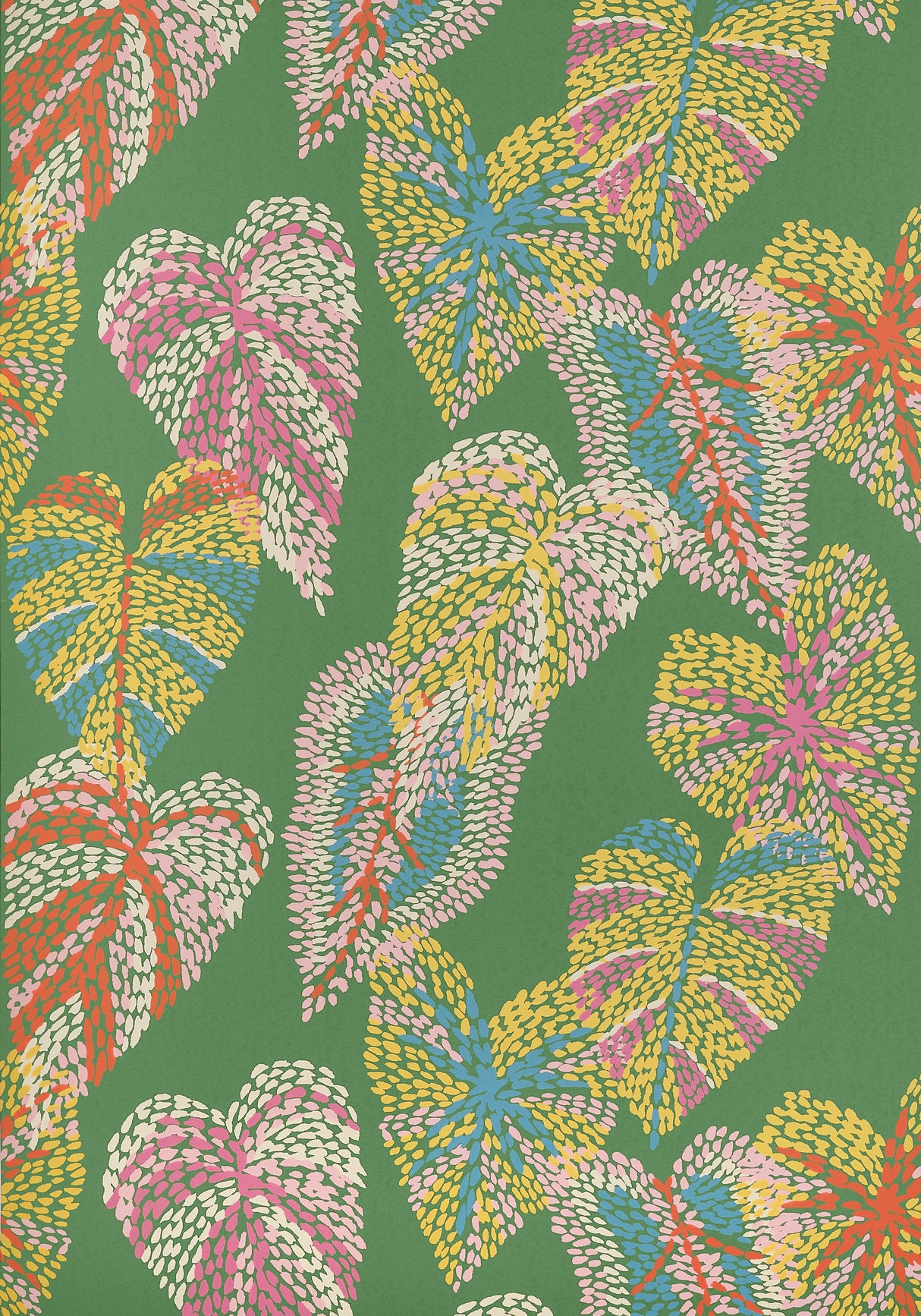 Thibaut T15866 DELILA Green Wallpaper