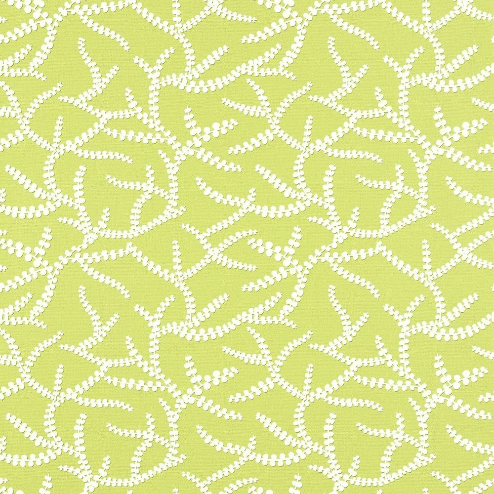 Thibaut T16072 REGINA Green Wallpaper