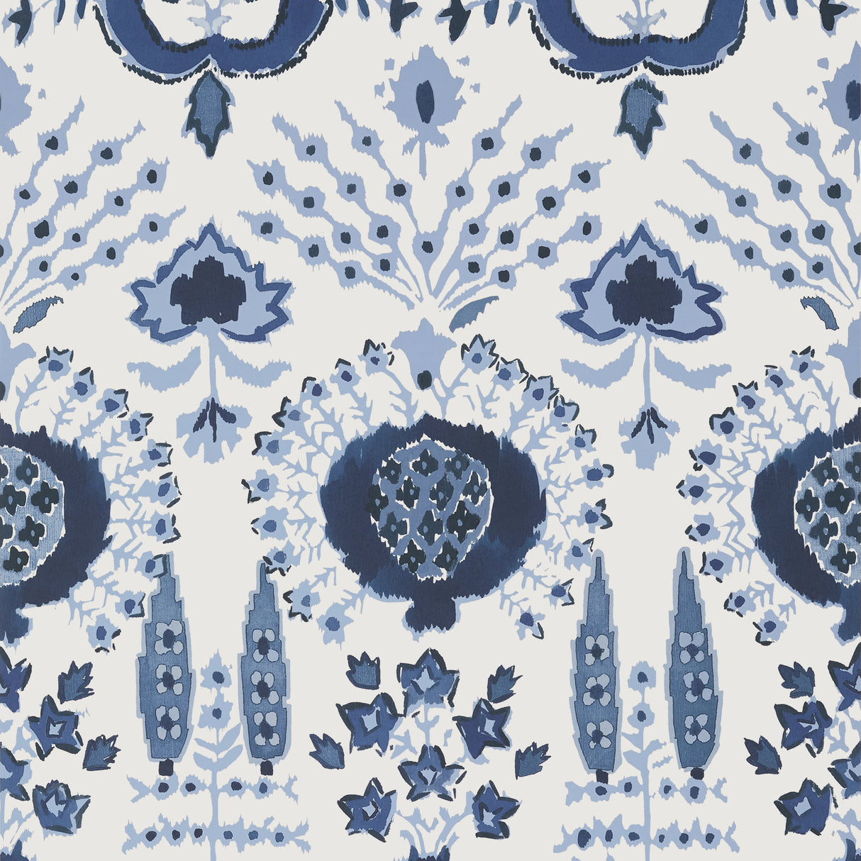 Thibaut T16239 MENDOZA SUZANI Blue and White