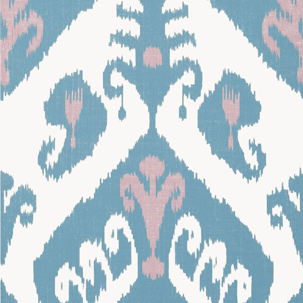 Thibaut T16249 INDIES IKAT Lavender and French Blue