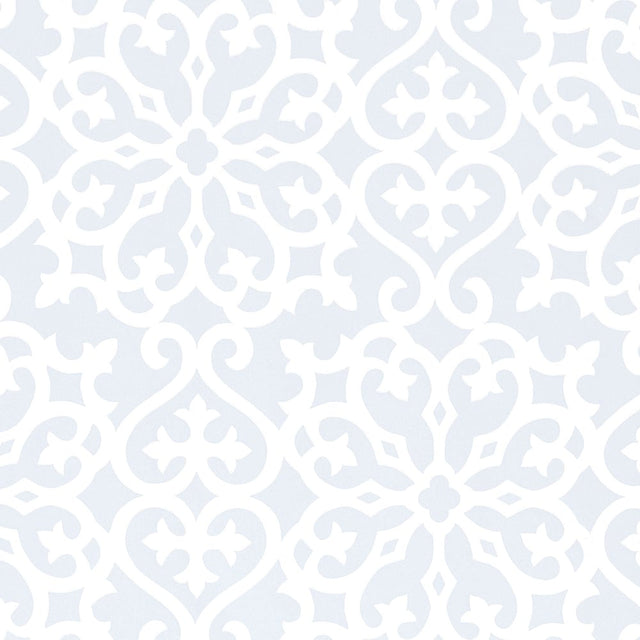 Thibaut ALLISON T1823 in Light Blue Wallpaper - GEOMETRIC RE