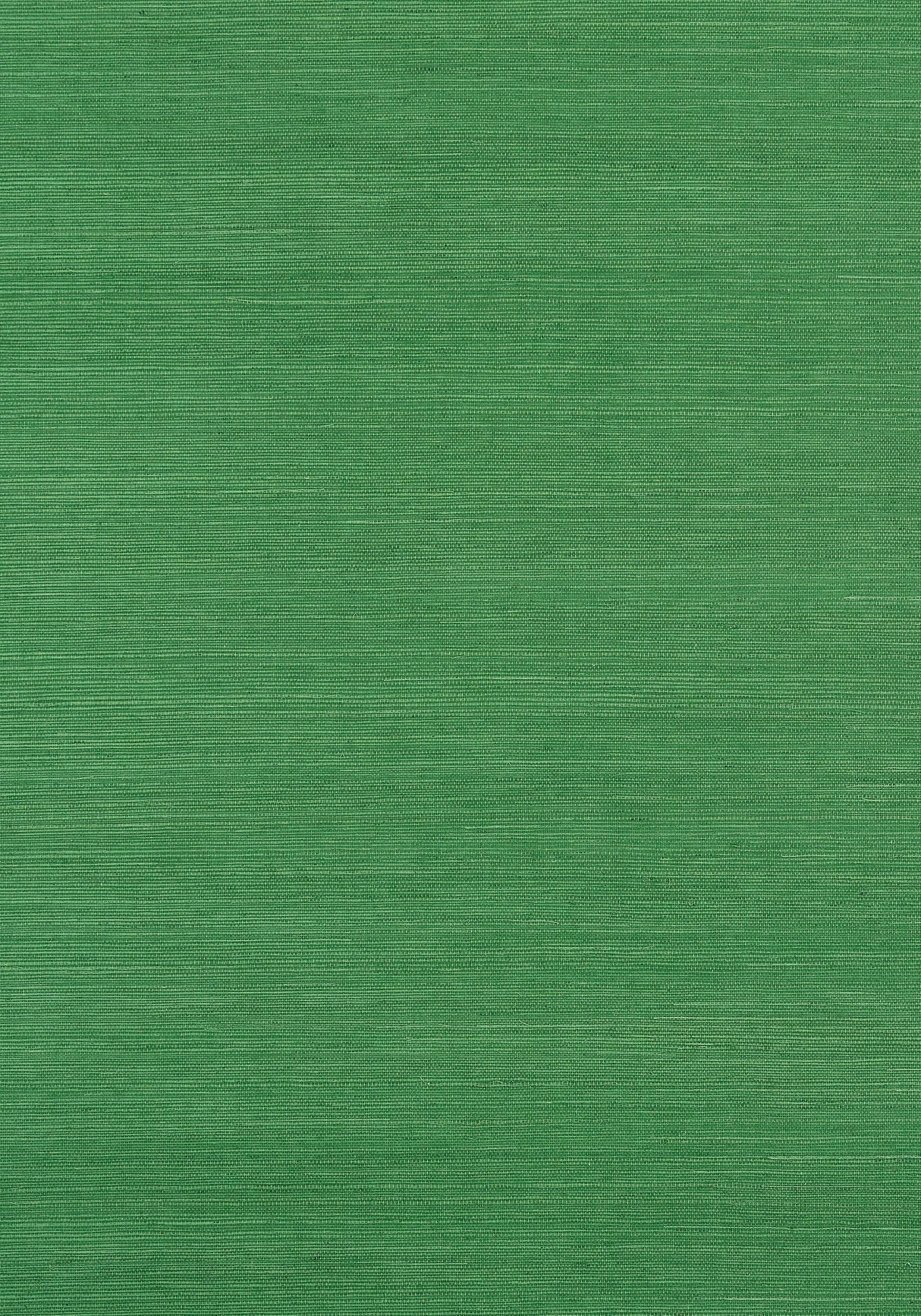 Thibaut T19612 SHANG EXTRA FINE SISAL Emerald Green Wallpaper