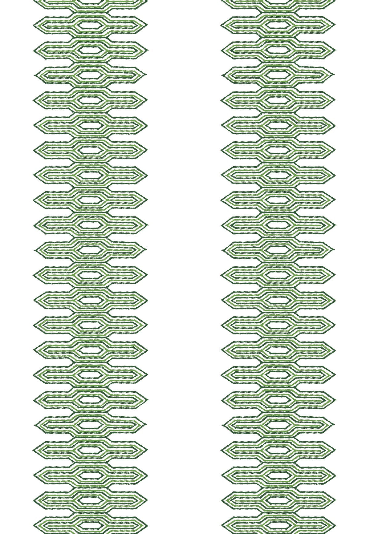 Thibaut T20808 NOLA STRIPE Green Wallpaper