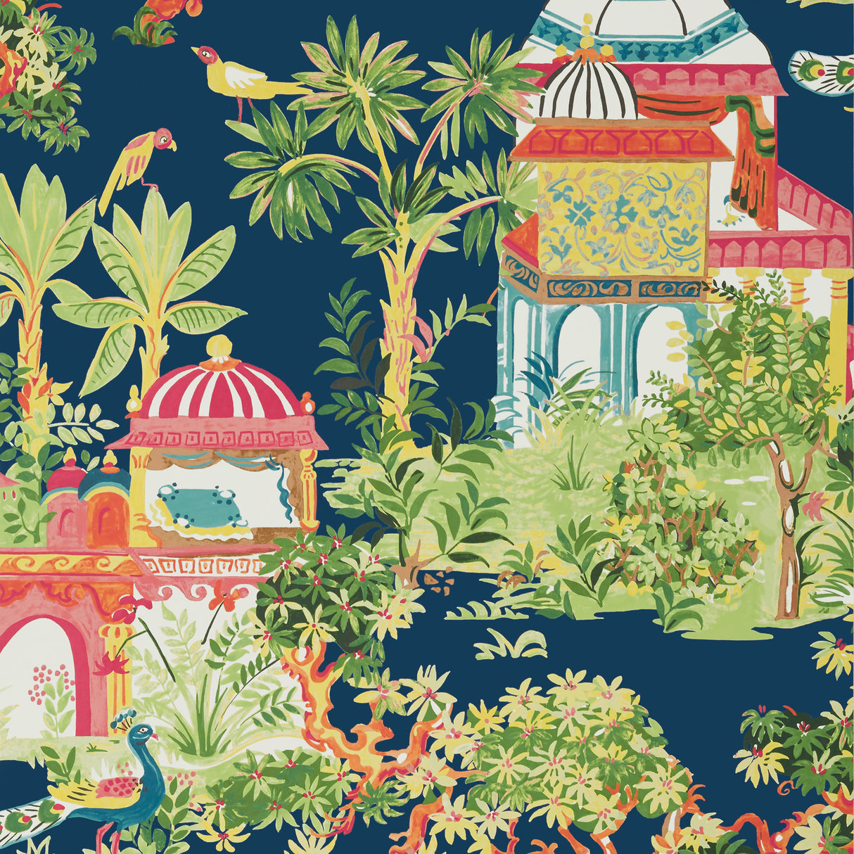 Thibaut T20823 MYSTIC GARDEN Navy