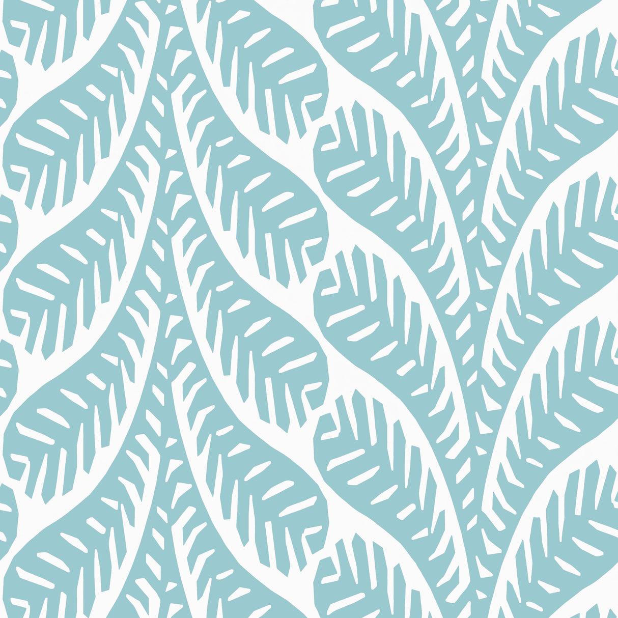 Thibaut T20829 GINGER Spa Blue - Eade's Wallpaper