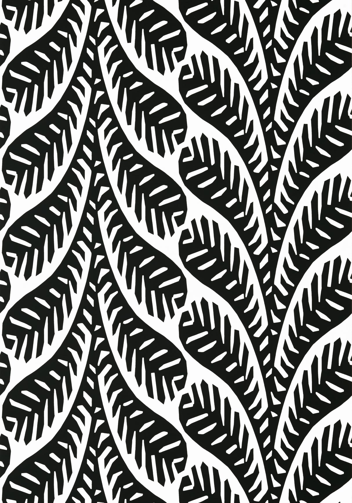 Thibaut T20830 GINGER Black Wallpaper