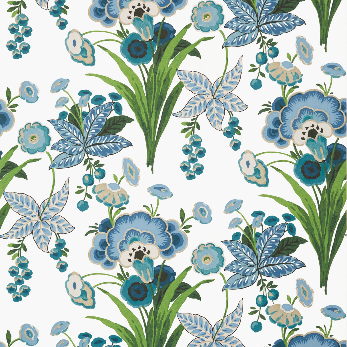 Thibaut T20851 PASADENA Blue and Green