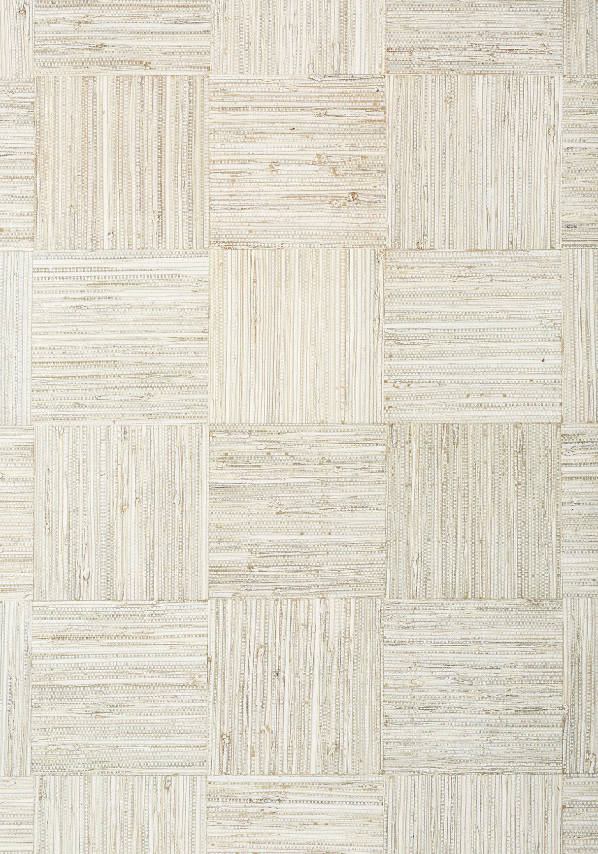 Thibaut T24078 MOSAIC WEAVE White Wallpaper