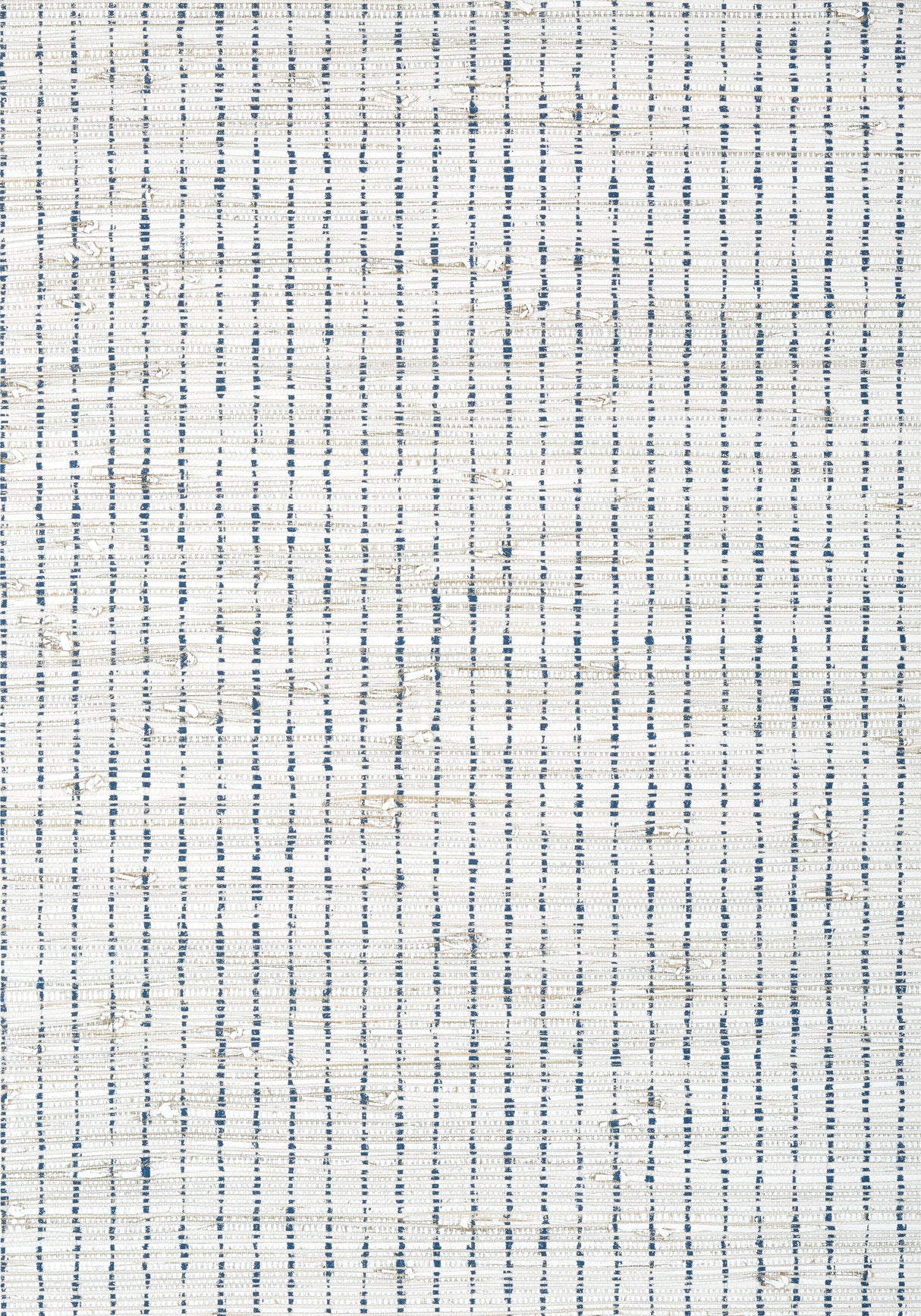 Thibaut T24086 SUTTON STRIPE Navy on White Wallpaper