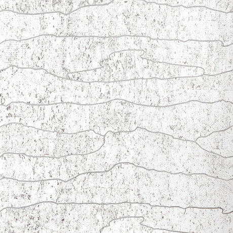 Thibaut CLOUD MOSAIC T24405 in White Silver Wallpaper - YUTO
